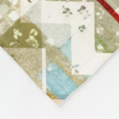 アーバンシェブロンII フリースブランケット (角)