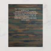 アーバンシックなミニマルな写真の日付を保存する予算 (裏面)