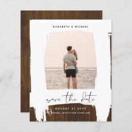 アーバンシックなミニマルな写真の日付を保存する予算