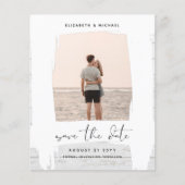 アーバンシックなミニマルな写真の日付を保存する予算 (正面)