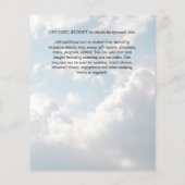 アーバンシックなミニマルな写真の日付を保存する予算 (裏面)