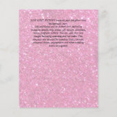 アーバンシックなミニマルな写真の日付を保存する予算 チラシ (裏面)