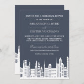 アーバンシティリハーサルディナー招待状 招待状 (正面/裏面)