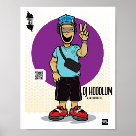 アーバンシティーハイDJ HOODLUM a.k.a. ロボットDJ ポスター
