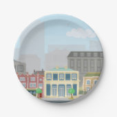 アーバンシティ紙プレート ペーパープレート (正面)