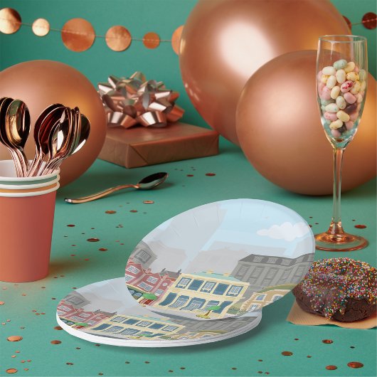 アーバンシティ紙プレート ペーパープレート