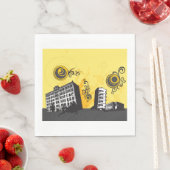 アーバンシーン紙ナプキンス スタンダードランチョンナプキン (インサイチュ)