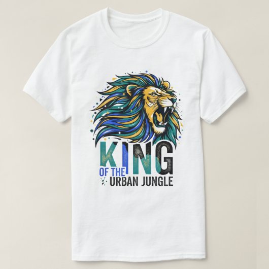 アーバンジャングルの王様 Tシャツ (デザイン正面)