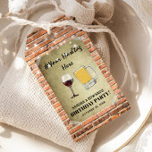 アーバンジョイント誕生日ハッシュタグボトルラベル ギフトタグ