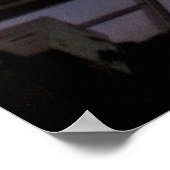 アーバンスカイと建物写真プリント ポスター (角)