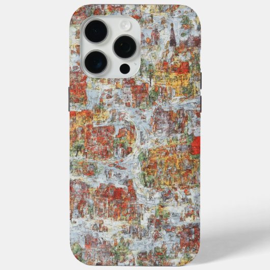 アーバンスケッチアート モバイルケース Case-Mate iPhoneケース (裏面)