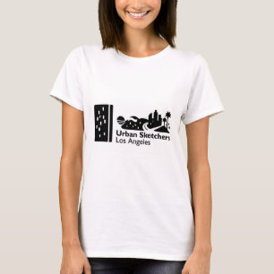 アーバンスケッチャーLA Tシャツ女性 Tシャツ