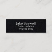 アーバンスタイリスト（濃色） スキニー名刺 (裏面)