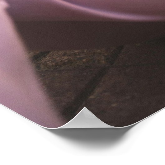 アーバンスタイリッシュサイクリング。ヴィンテージバイクアートの女性 ポスター (角)