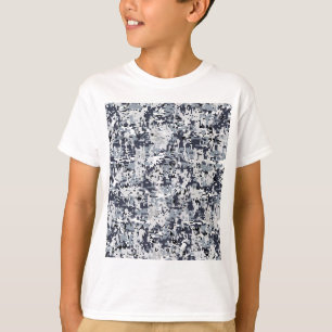 アーバンスタイルグレーデジタルカモフラージュ Tシャツ