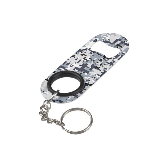 アーバンスタイルデジタルカモフラージデコール キーホルダー栓抜き (裏面アングル)