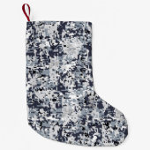 アーバンスタイルデジタルカモフラージデコール スモールクリスマスストッキング (正面)