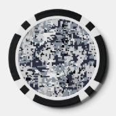 アーバンスタイルデジタルカモフラージデコール ポーカーチップ (裏面)