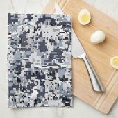 アーバンスタイルデジタルカモフラージュ キッチンタオル (四つ折り)