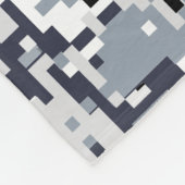 アーバンスタイルデジタル迷彩デコール フリースブランケット (角)