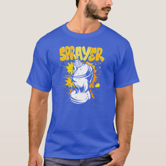 アーバンスタイルペインティング フレンド Tシャツ