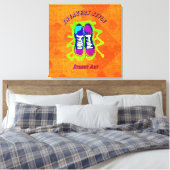 アーバンスタイル:通りアートストレッチキャンバス印刷 キャンバスプリント (インサイチュ (寝室))