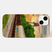 アーバンスチームパンクサンセット Case-Mate iPhoneケース (裏面 (横))