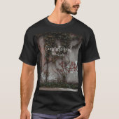 アーバンストリート系ユニセックスTシャツ コンクリート Tシャツ (正面)