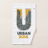 アーバンソウルシティ バスタオルセット (ハンドタオル)
