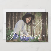 アーバンタイポグラフィ |大学院写真のお知らせ 招待状 (正面)