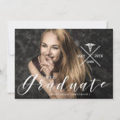 アーバンタイポグラフィ |看護大学院のお知らせ 招待状 (正面)