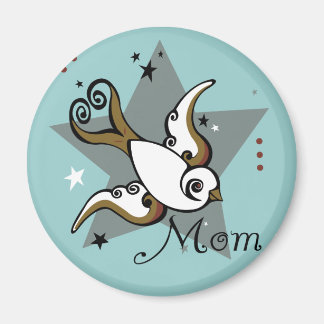 アーバンタトゥースワローバードデザイン マグネット