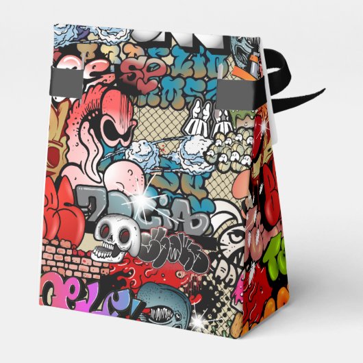 アーバンダイナミック通りアートグラフィティアートパターン フェイバーボックス (裏面サイド)