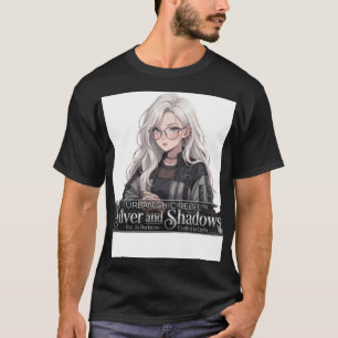 アーバンチックな反逆者 銀と影 アニメ女子グラ Tシャツ