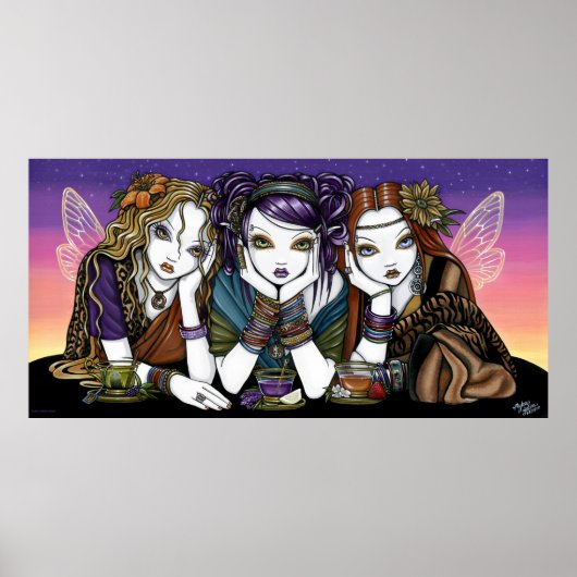 アーバンティーパーティKiKi妖精3名用ポスター ポスター (正面)