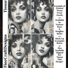 アーバンテクスチャモダンポートレートDM4Lデコページ 薄葉紙