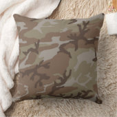 アーバンデザート迷彩柄枕 クッション (ブランケット)