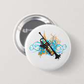 アーバントランペット 缶バッジ (正面&裏面)