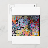 アーバントリップ（幻覚体験）のようなシャーマン ポストカード (正面/裏面)