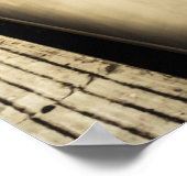 アーバントレインリフレクションモダンシティプラットフォーム ポスター (角)