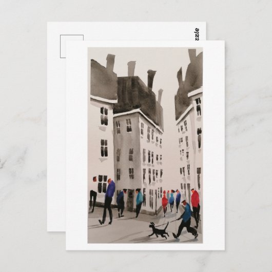 アーバンドウェラーズアートポストカード7ポストカード ポストカード (正面/裏面)