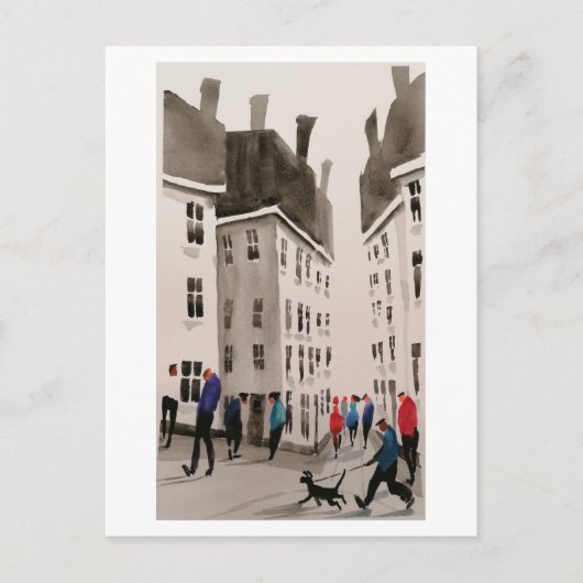 アーバンドウェラーズアートポストカード7ポストカード ポストカード (正面)