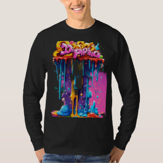 アーバンドリップ：グラフィティタイポグラフィティー Tシャツ