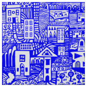 アーバンドリーム – 青 ファブリック (見本)