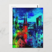 アーバンナイトクロマティックシンフォニーの夢の風景 ポストカード (正面/裏面)