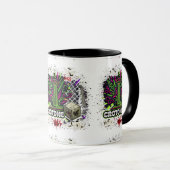 アーバンネオングラフィティクロトネコラム マグカップ (正面右)