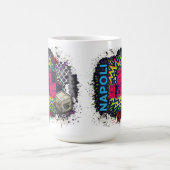 アーバンネオングラフィティ ナポリ城 コーヒーマグカップ (中央)