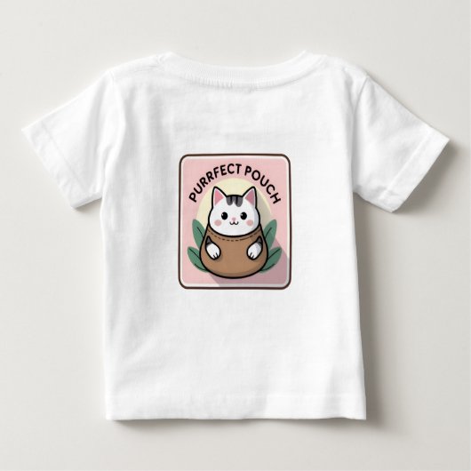 アーバンバイブストリートウェアティー ベビーTシャツ (裏面)