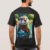 アーバンバイブ：通りアート&グラフィティコレクション Tシャツ (裏面)