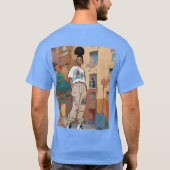 アーバンバイブ:通りアート&グラフィティコレクション Tシャツ (裏面)